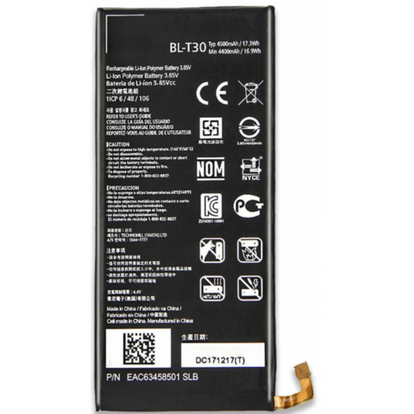 N141 Bateria BL-T30 Para LG X Power 2 / M320