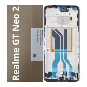 Pantalla Completa Amoled Y Táctil Con Marco Original Para Realme GT NEO 2 RMX3370 / Realme GT2 MX3310