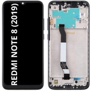 Pantalla Completa Tactil Y LCD Con Marco para Xiaomi Redmi Note 8 Calidad PREMIUM (negro)