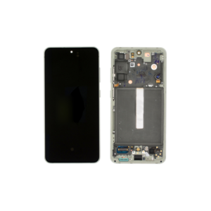 Pantalla Completa LCD Y Táctil Original Con Marco para Samsung Galaxy S21 FE 5G G990B(VERDE)