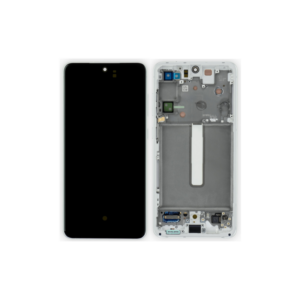 Pantalla Completa LCD Y Táctil Original Con Marco para Samsung Galaxy S21 FE 5G G990B(BLANCO)