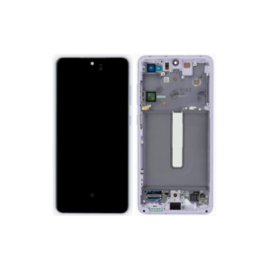 Pantalla Completa LCD Y Táctil Original Con Marco para Samsung Galaxy S21 FE 5G G990B (VIOLETA)