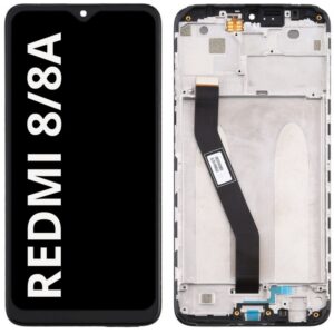 n165 Pantalla Completa Tactil Y LCD Con Marco para Xiaomi Redmi 8 / 8A / 8A PRO (NEGRO) Calidad PREMIUM