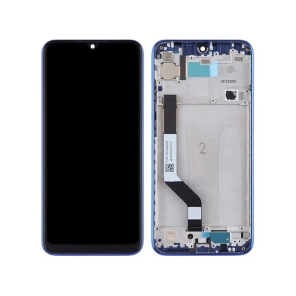 Pantalla Original Completa lcd Y Táctil Con Marco Para Xiaomi Redmi Note 7/7 pro (AZUL)