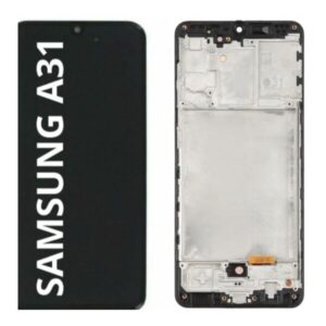 Pantalla Completa Con Marco Reparada Para Samsung Galaxy A31 / A315 Amoled(Funciona Huella) Alta Calidad