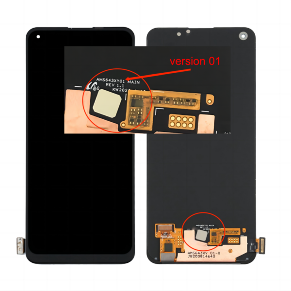 Pantalla Completa amoled Y Táctil sin marco para OPPO Reno 4 se  / Realme 7 pro / Realme Q2 pro / realme x7 version:01