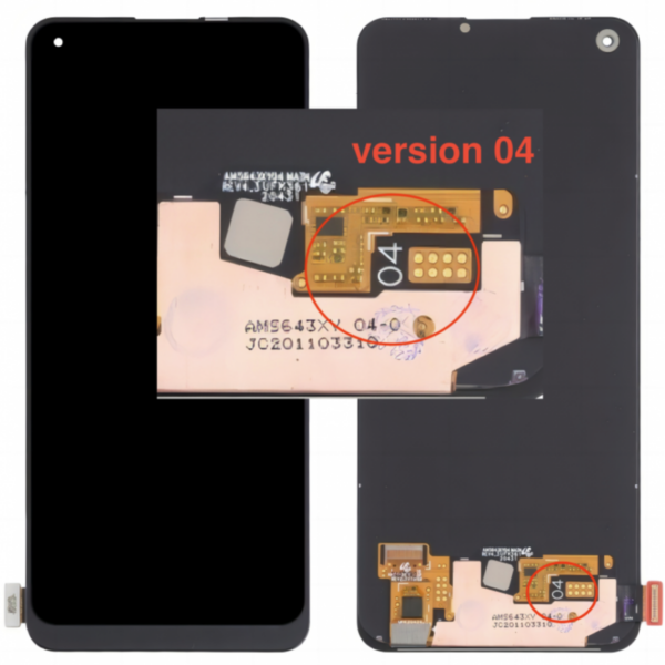 Pantalla original Completa amoled Y Táctil sin marco para realme 8 4g / realme 8 pro