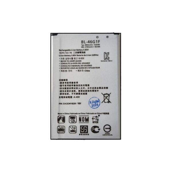 Bateria BL-46G1F para LG K10 (2017) M250 / K428 / K430H / K20 de 2800mAh
