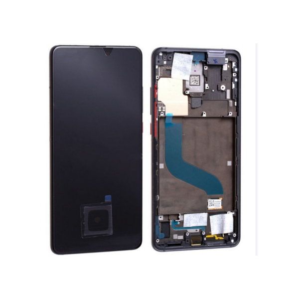 Pantalla Completa Original CON MARCO Para Xiaomi Mi 9T / Mi9T Pro / K20 / K20 Pro(PLATA)