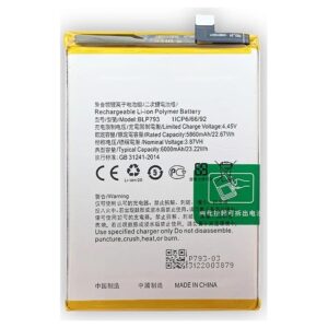 Bateria BLP793 Para Oppo C11 / C12 / C15 / C25 / A72 / relame 7i rmx2193 De 6000mAh SIN LOGO