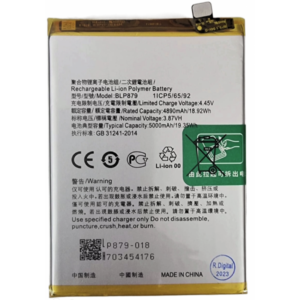 Bateria BLP879 Oppo a36 / A96 4G (Cph2333) 5000mAh/19.35Wh