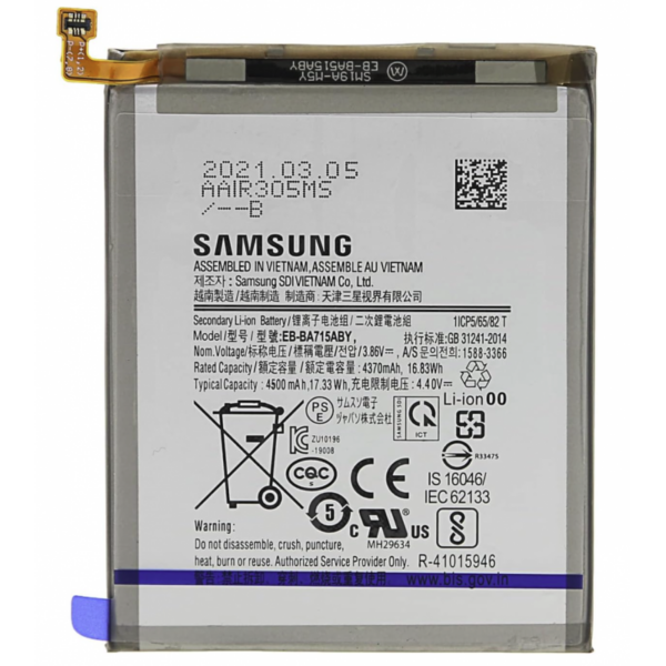 Bateria EB-BG781ABY Nueva Original Con Pegatina Para Samsung Galaxy S20 FE / A52 / A52 5G / A52S 5G A528B