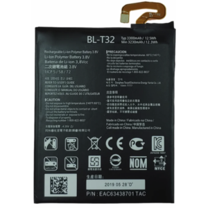 Bateria BL-T32 para LG G6 G600L G600S H870 H871 H872 H873 LS993 US997 VS988 de 3300mAh