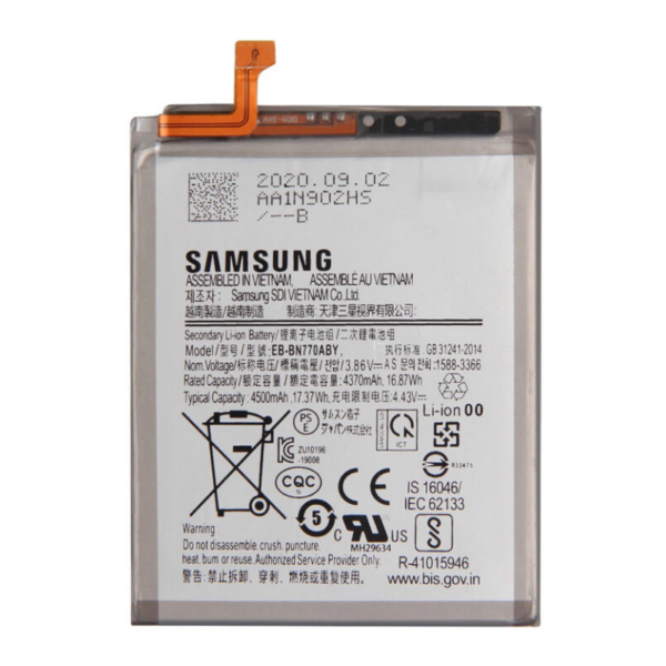 Bateria Litio Original Con Pegatina Para Samsung Note 10 Lite / SM-N770F