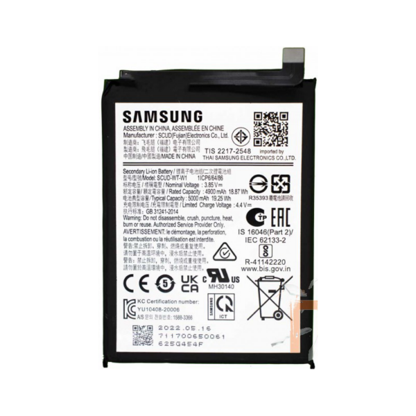 Bateria Litio Original Con Pegatina Para Samsung A22 5G / A226 De 5000mAh