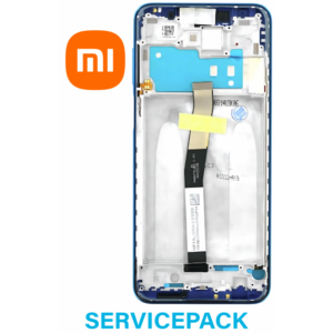 Pantalla Completa Original Con Marco Para Xiaomi Redmi Note 9 Pro / Note 9S / Note 9 Pro Max / Note 10 Lite azul