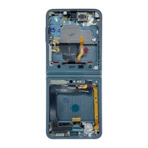Pantalla Completa Amoled Y Táctil Con Marco (Flexible) Para Samsung Galaxy Z Flip 3 5G / F711B -VERDE Original