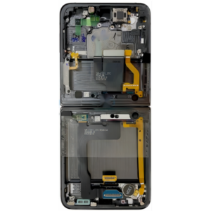 Pantalla Completa Amoled Y Táctil Con Marco (Flexible) Para Samsung Galaxy Z Flip 4 5G / F721B (NEGRO) Original