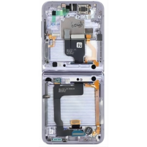 Pantalla Completa Origina  Servicepack  (Con Marco de desmontaje) Para Samsung Galaxy Z Flip 4 5G , SM-F721B  VIOLETA
