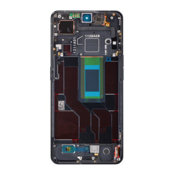 Pantalla Completa Amoled Y Táctil Con Marco Para Oppo Reno 8 Pro / Reno 8 Pro Plus Original (De Desmontaje) Negro
