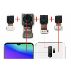 Cámara Trasera completa para oppo a5 2020