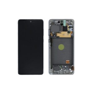 Pantalla Completa Con Marco Original Para SAMSUNG GALAXY NOTE 10 LITE / N770F*BLANCO*