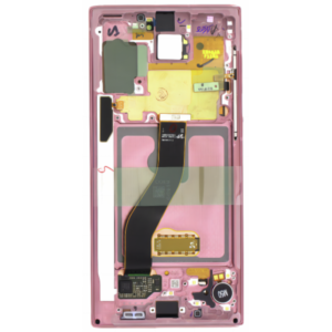 Pantalla Completa Con Marco Original Para SAMSUNG GALAXY NOTE 10 / N970F(ROSA)