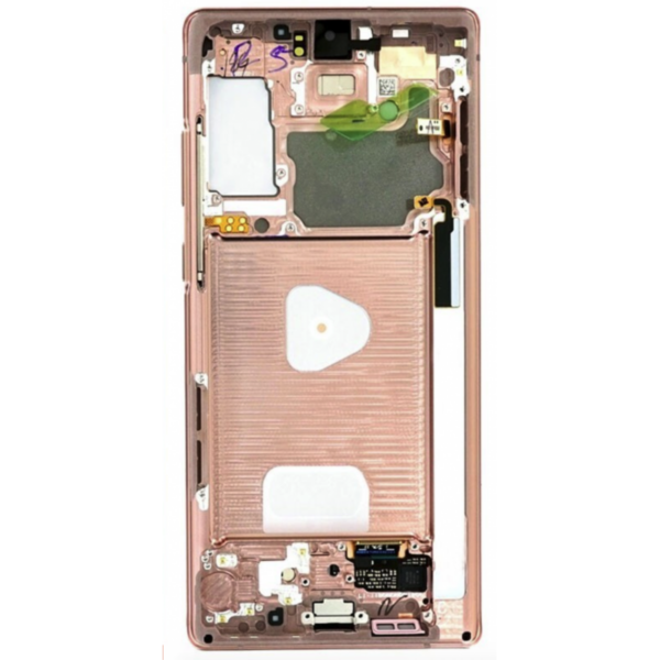 Pantalla Completa Con Marco Original Para SAMSUNG GALAXY NOTE 20 / N980F (bronze)