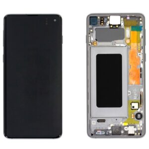 Pantalla Completa Con Marco Original Para Samsung Galaxy S10 / G973F(NEGRO)