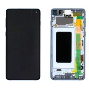 Pantalla Completa Con Marco Original Para Samsung Galaxy S10 / G973F(AZUL)