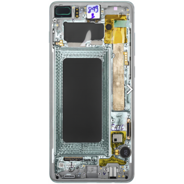 Pantalla Completa Con Marco Original Para Samsung Galaxy S10 Plus / G975F(VERDE)