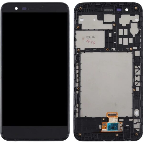 N44 Pantalla Completa LCD Y Táctil con marco para LG K10 2018 X410 / K30 / X2 2019