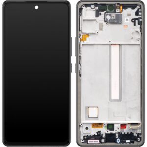 Pantalla completa con marco para Samsung Galaxy A53 5G A536 original (NEGRO)