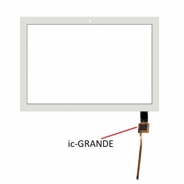 N120 Pantalla táctil Lenovo TAB 4 10 ZA2J0030SE TB-X304F TB-X304N - IC GRANDE
