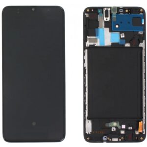 Pantalla Completa Original Con Marco Para Samsung Galaxy A70 2019 / A705 (NEGRO)