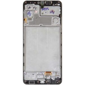 Pantalla Completa Original Con Marco Para Samsung Galaxy M32 / M325 (NEGRO)