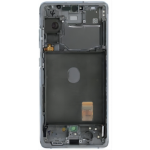 Pantalla Completa OLED Con Marco Para Samsung Galaxy S20 FE 5G/G781 / S20 FE 4G/G780 negro