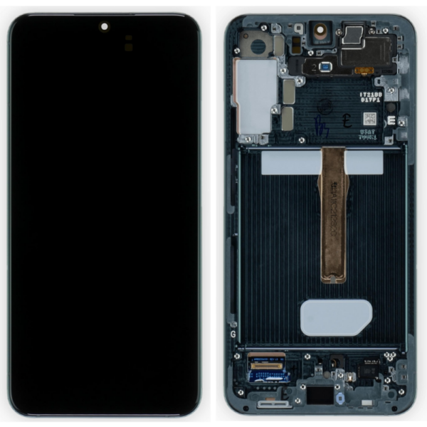 Pantalla Completa Original Con Marco Para Samsung Galaxy S22 Plus 5G / S906(VERDE)