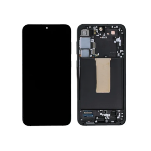 Pantalla completa original con marco para Samsung Galaxy S23 S911 (NEGRO)
