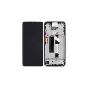 Pantalla Completa Original Servicepack Para Xiaomi Mi 10T Lite 5G Con Marco Negro