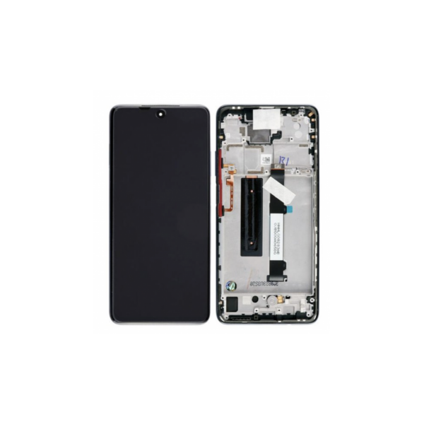 Pantalla Completa Original Servicepack Para Xiaomi Mi 10T Lite 5G Con Marco Negro