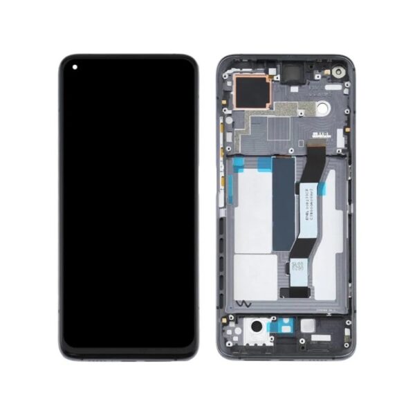 Pantalla Completa Original Servicepack Para Mi 10T (Mi 10T Pro,Redmi K30S,) Con Marco Negro