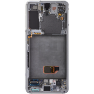 Pantalla original Servicepack con Marco compatible Para Samsung Galaxy S21 5G / G991F