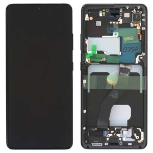 Pantalla Completa Original Para Samsung Galaxy S21 Ultra 5G / G998F(negro)
