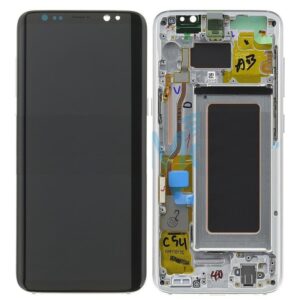 Pantalla Completa Reparada Para Samsung Galaxy S8 G950 VIOLETA desmontaje