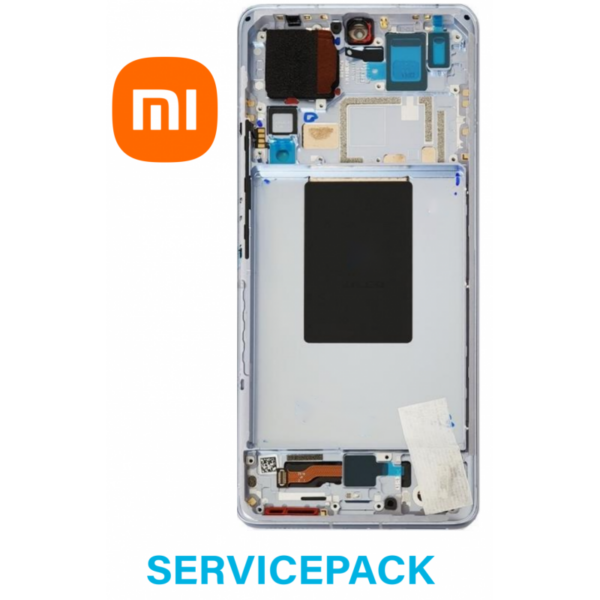 n50.2 Pantalla Original Completa Amoled Y Táctil Con Marco Para Xiaomi 12 Pro / Mi12 Pro verde
