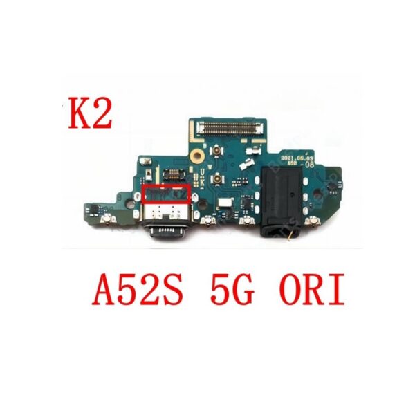 Placa de Carga Tipo C / Microfono Para Samsung Galaxy A52S 5G / A528 ORIGINAL VERSION K2