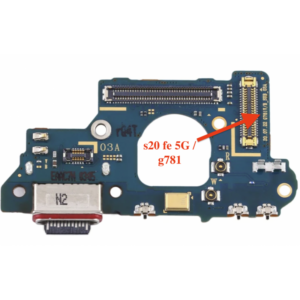 Placa De Conector De Carga Tipo C Con Micrófono Para Samsung Galaxy S20 FE 5G SM-G781B 7