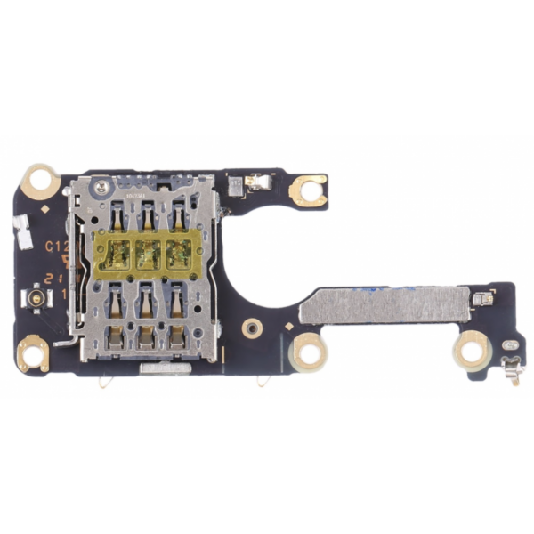 Placa De Lector SIM y Micrófono para Oppo Find X3 Pro CPH 2173
