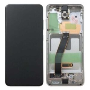 Pantalla Completa Reparado Con Marco Para Samsung Galaxy S20 G980/G981-todos los colores